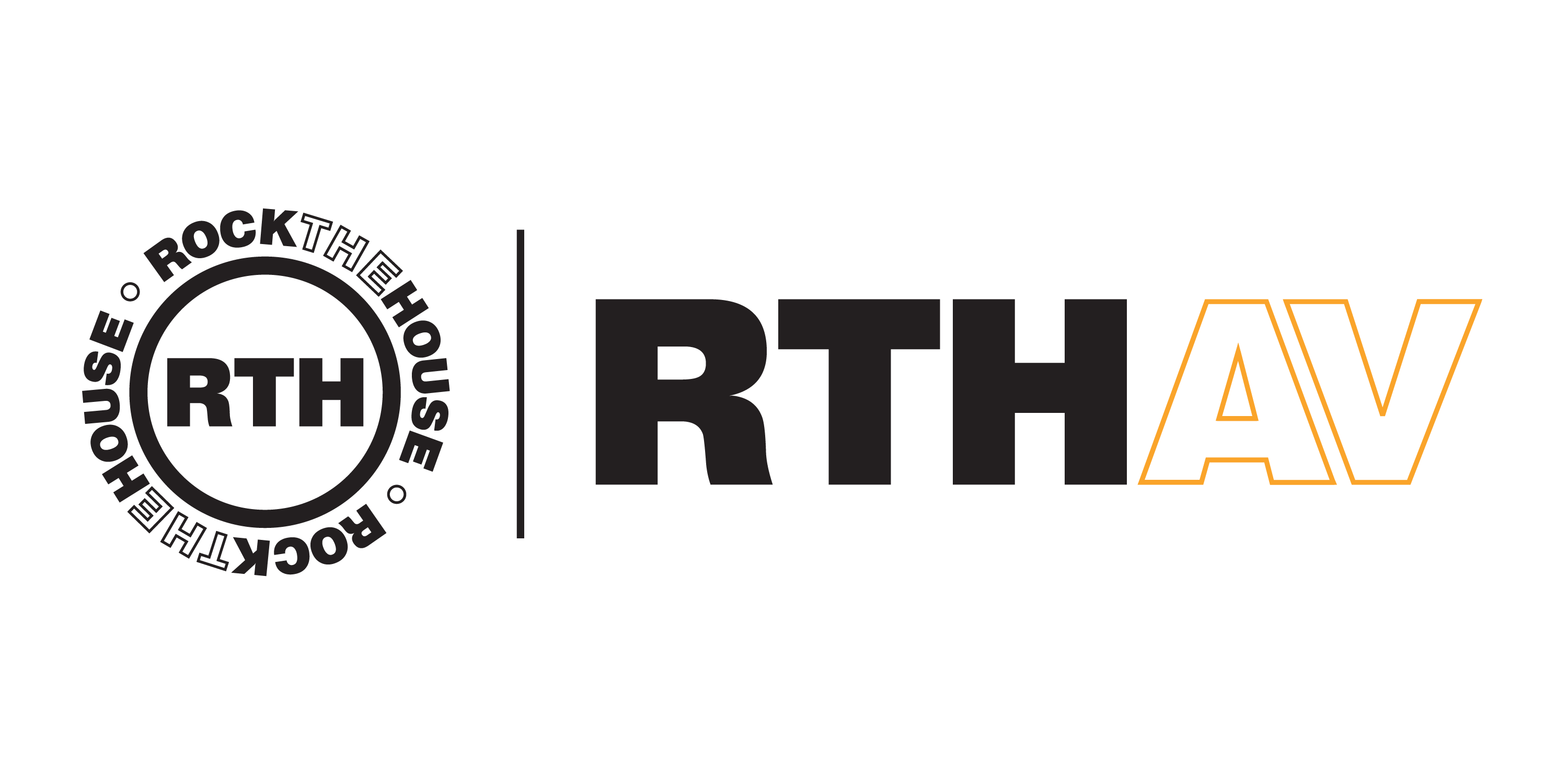 RTH + RTHAV COMBO LOGO COLORED BLACK